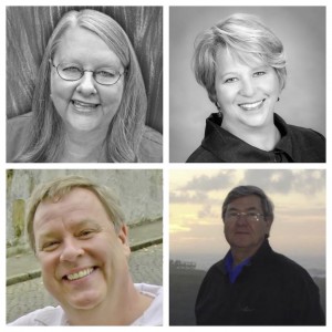 (Clockwise from top left) Jean Burford, Sharon McMichael, Randy McMichael, Ben Burford